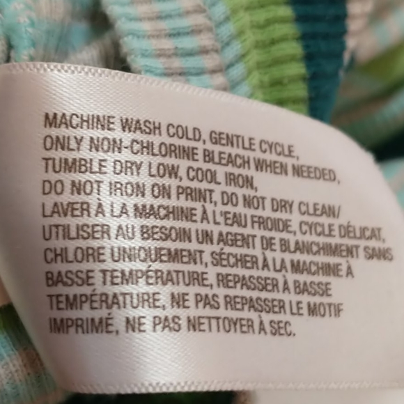 Vintage Style Green striped Old Navy Tank Top - Picture 3 of 5